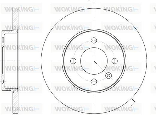 Woking D6172.00 - Kočioni disk www.molydon.hr