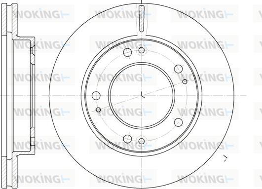 Woking D6893.10 - Kočioni disk www.molydon.hr