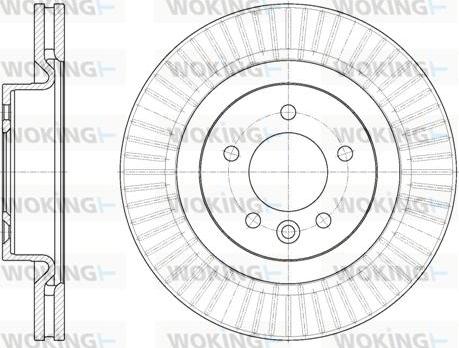 Woking D6851.10 - Kočioni disk www.molydon.hr