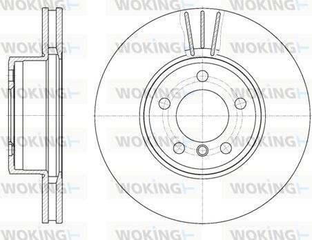 Woking D6867.10 - Kočioni disk www.molydon.hr