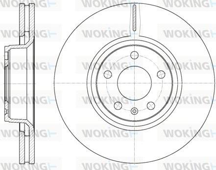 Woking D6807.10 - Kočioni disk www.molydon.hr