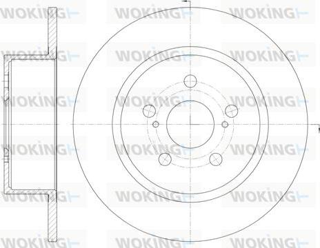 Woking D6878.00 - Kočioni disk www.molydon.hr