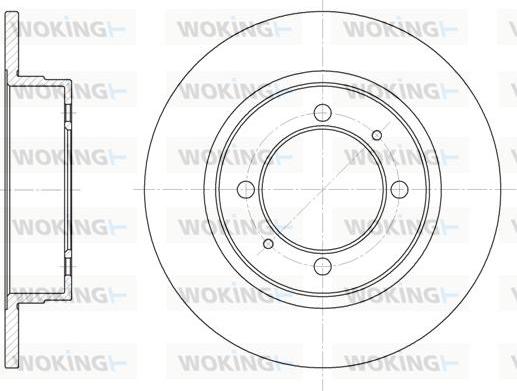 Woking D6390.00 - Kočioni disk www.molydon.hr