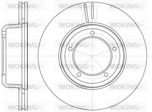 Woking D6340.10 - Kočioni disk www.molydon.hr