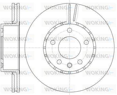 Woking D6300.10 - Kočioni disk www.molydon.hr