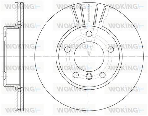 Woking D6324.10 - Kočioni disk www.molydon.hr