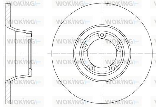 Woking D6253.00 - Kočioni disk www.molydon.hr