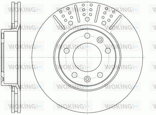 Woking D6265.10 - Kočioni disk www.molydon.hr