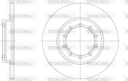 Woking D62094.00 - Kočioni disk www.molydon.hr