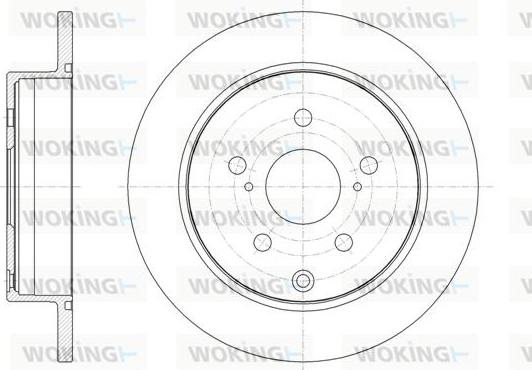 Woking D62056.00 - Kočioni disk www.molydon.hr