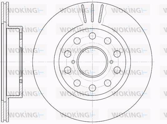 Woking D62005.10 - Kočioni disk www.molydon.hr