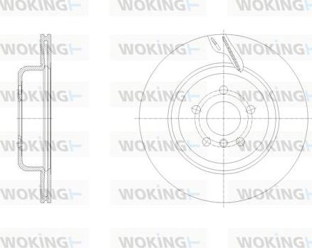 Woking D62128.11 - Kočioni disk www.molydon.hr