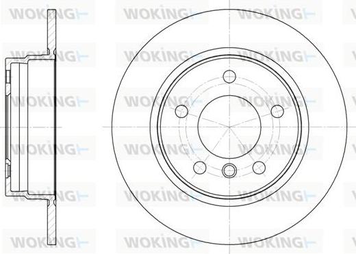 Woking D6284.00 - Kočioni disk www.molydon.hr