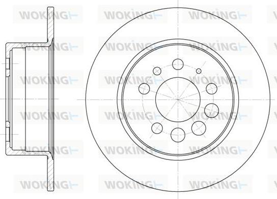 Woking D6283.00 - Kočioni disk www.molydon.hr