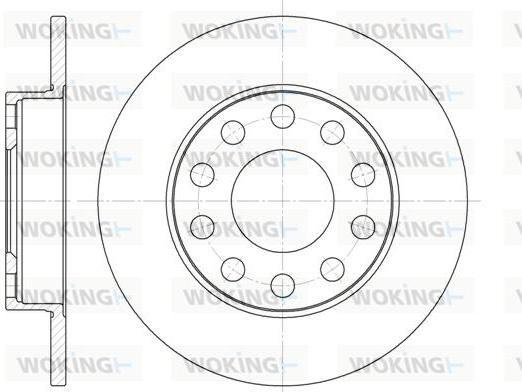 Woking D6753.00 - Kočioni disk www.molydon.hr