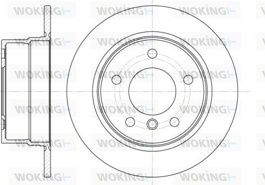 Woking D6716.00 - Kočioni disk www.molydon.hr