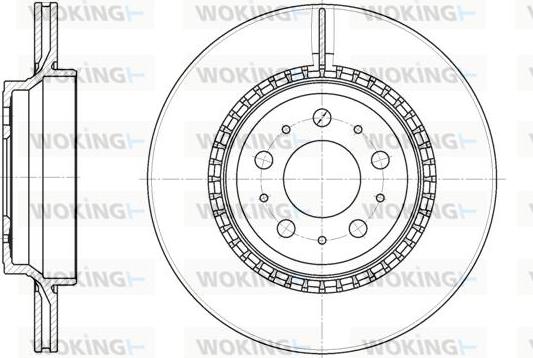 Woking D6777.10 - Kočioni disk www.molydon.hr