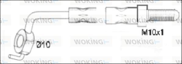 Woking G1903.92 - Kočiono crijevo, lajtung www.molydon.hr