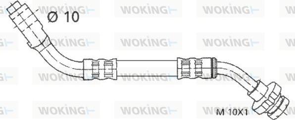 Woking G1903.86 - Kočiono crijevo, lajtung www.molydon.hr