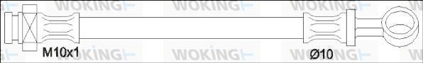 Woking G1903.87 - Kočiono crijevo, lajtung www.molydon.hr