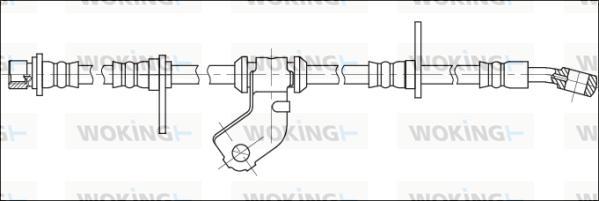 Woking G1903.72 - Kočiono crijevo, lajtung www.molydon.hr