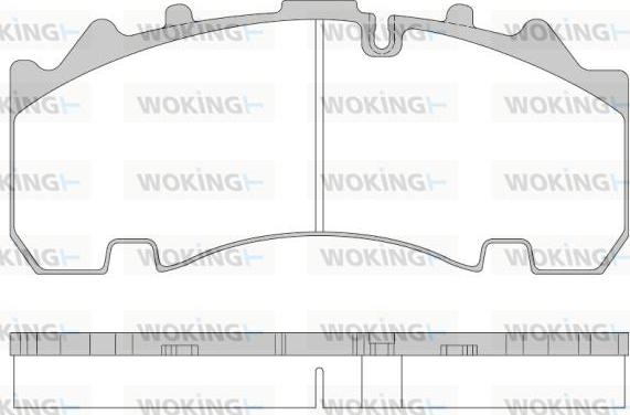 Woking JSA 14543.10 - Komplet Pločica, disk-kočnica www.molydon.hr