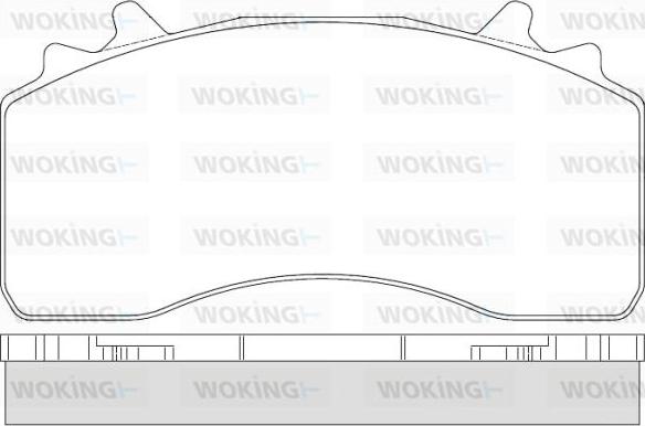 Woking JSA 14263.10 - Komplet Pločica, disk-kočnica www.molydon.hr