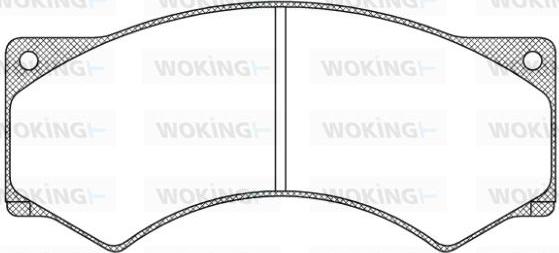 Woking JSA 3773.00 - Komplet Pločica, disk-kočnica www.molydon.hr