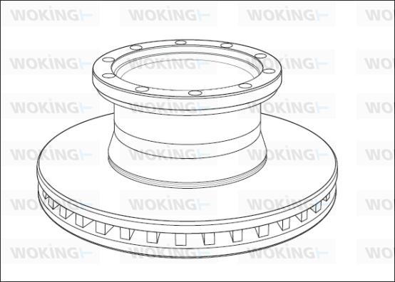 Trucktec Automotive 3108 - Kočioni disk www.molydon.hr