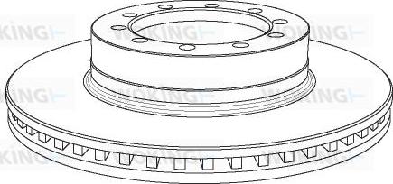 Woking NSA1071.20 - Kočioni disk www.molydon.hr