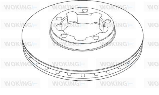 Woking NSA1190.20 - Kočioni disk www.molydon.hr