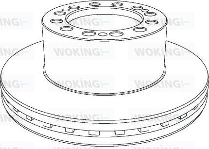 Woking NSA1109.20 - Kočioni disk www.molydon.hr