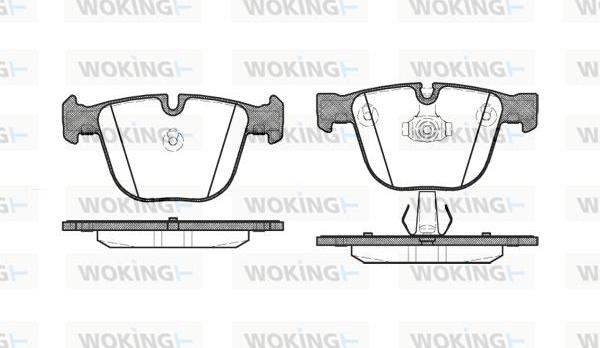 Woking P9923.00 - Komplet Pločica, disk-kočnica www.molydon.hr