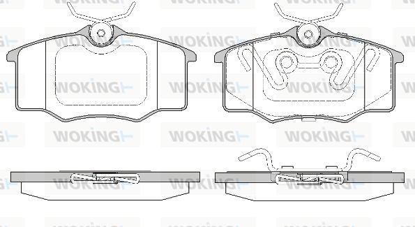 Woking P9463.20 - Komplet Pločica, disk-kočnica www.molydon.hr