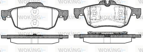 Woking P9423.60 - Komplet Pločica, disk-kočnica www.molydon.hr