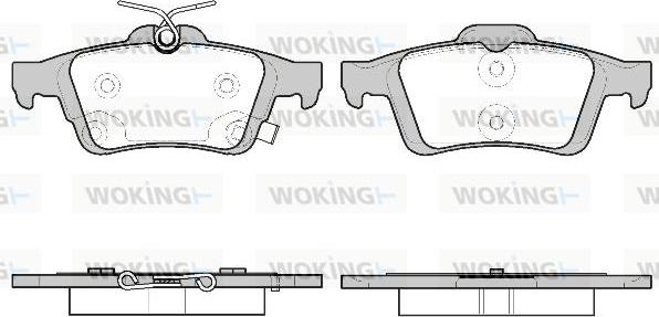 Woking P9423.11 - Komplet Pločica, disk-kočnica www.molydon.hr