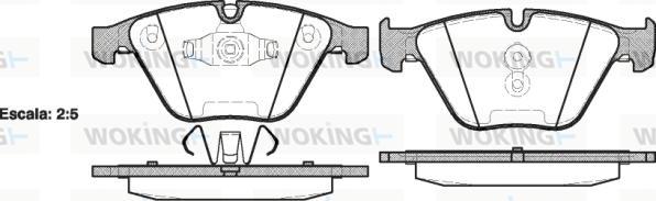 Woking P9573.10 - Komplet Pločica, disk-kočnica www.molydon.hr