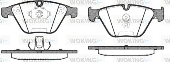 Woking P9573.30 - Komplet Pločica, disk-kočnica www.molydon.hr