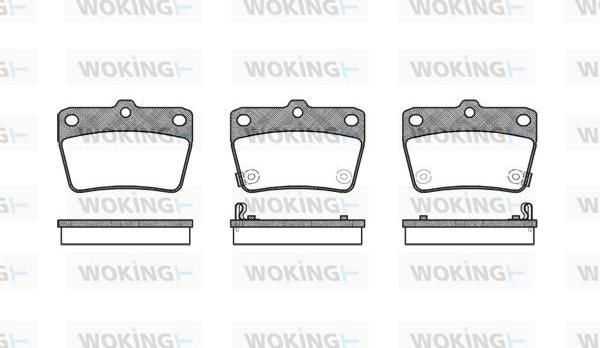 Woking P9393.02 - Komplet Pločica, disk-kočnica www.molydon.hr