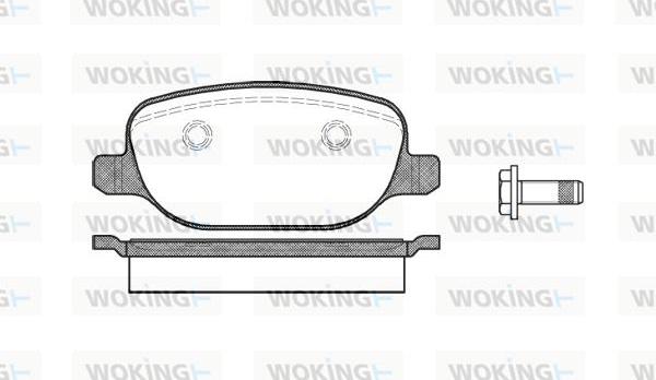 Woking P9783.00 - Komplet Pločica, disk-kočnica www.molydon.hr