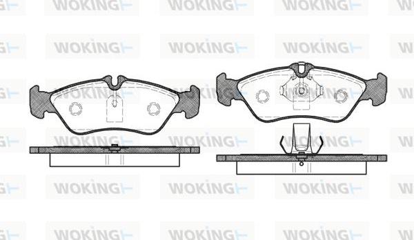 Woking P4803.00 - Komplet Pločica, disk-kočnica www.molydon.hr