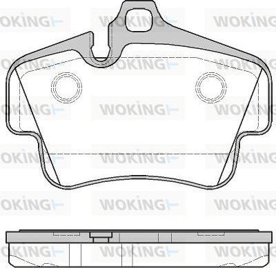 Woking P6733.30 - Komplet Pločica, disk-kočnica www.molydon.hr