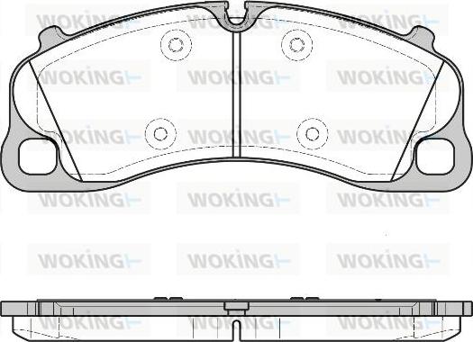 Woking P14973.00 - Komplet Pločica, disk-kočnica www.molydon.hr