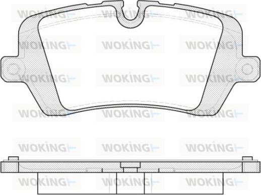 Woking P14413.00 - Komplet Pločica, disk-kočnica www.molydon.hr