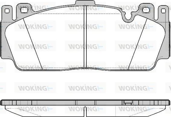 Woking P14433.00 - Komplet Pločica, disk-kočnica www.molydon.hr