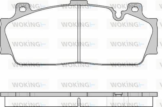 Woking P14433.10 - Komplet Pločica, disk-kočnica www.molydon.hr