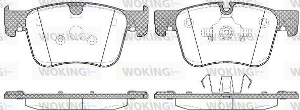 Woking P14603.00 - Komplet Pločica, disk-kočnica www.molydon.hr