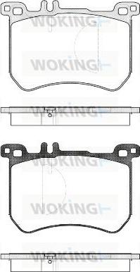 Woking P14333.00 - Komplet Pločica, disk-kočnica www.molydon.hr