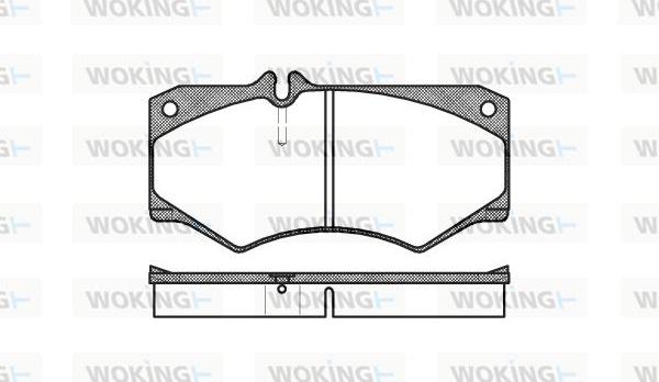 Woking P1473.30 - Komplet Pločica, disk-kočnica www.molydon.hr