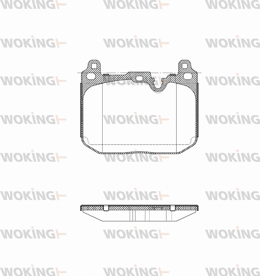 Woking P15913.20 - Komplet Pločica, disk-kočnica www.molydon.hr